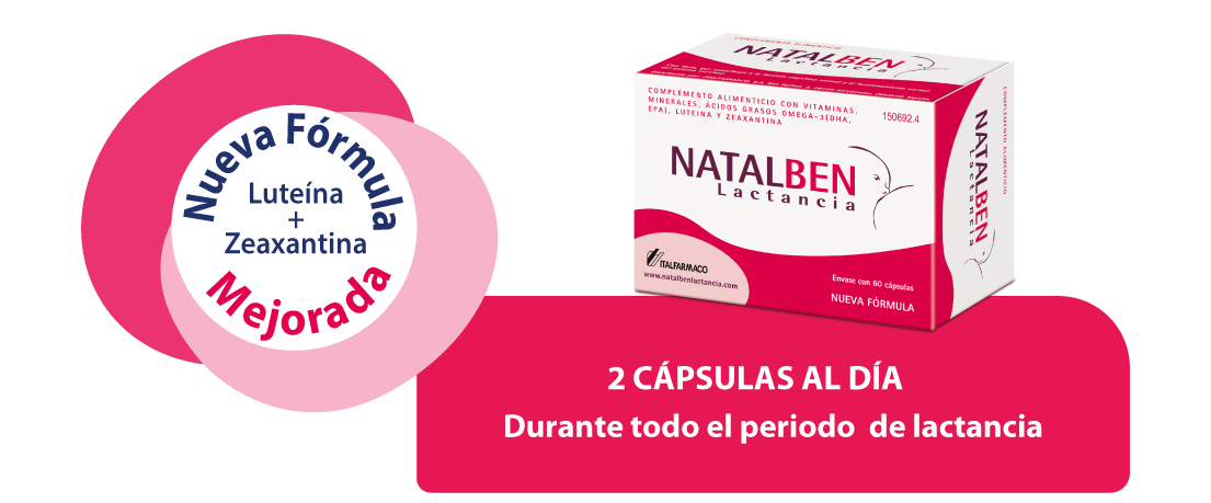 Natalben Lactancia Nueva Fórmula mejorada