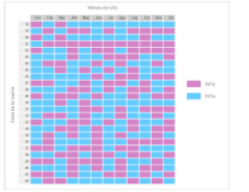 Tablas chiba y maya del sexo del bebé